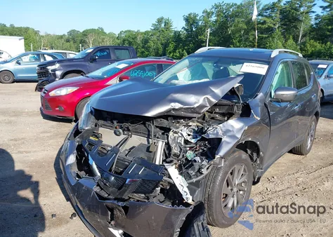 2016 Nissan Rogue Sl from USA, damaged, VIN 5N1AT2MV7GC762498